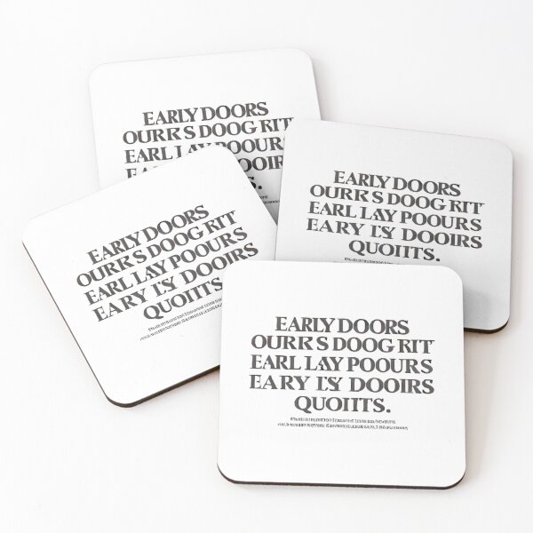 Item preview, Early doors OURR designed and sold by Digistorma.