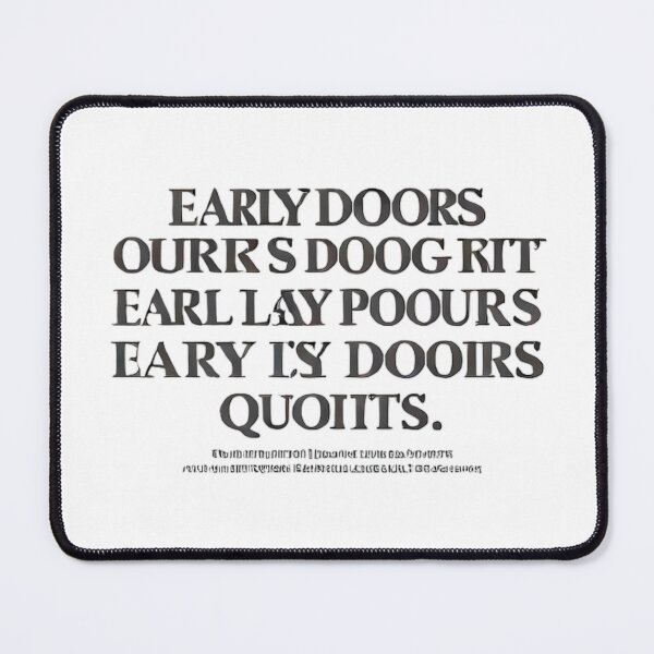 Item preview, Early doors OURR designed and sold by Digistorma.