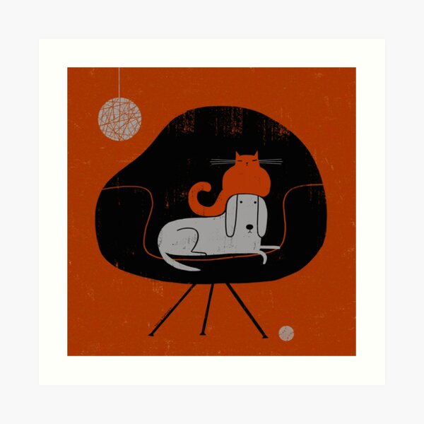 RETRO NAP Kunstdruck