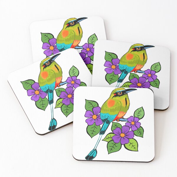 Item preview, Exotic tropical bird torogoz designed and sold by paisajetropical.