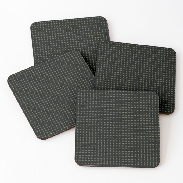 Item preview, Black Real Five Leaf Clover Print Found in the Wild St. Patrick's Day designed and sold by kattakitty.