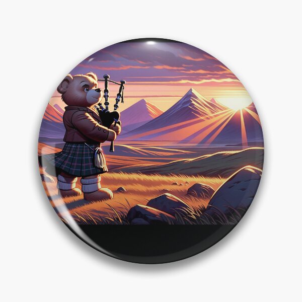Item preview, Scottish Teddy Piper in the Gloaming designed and sold by jimbairn.