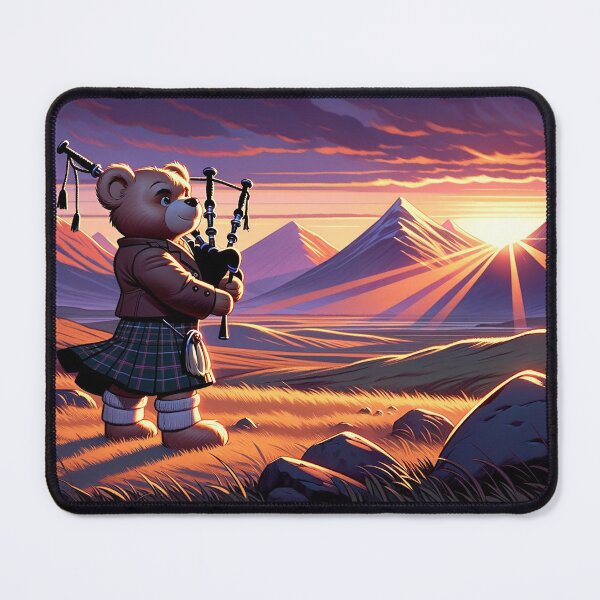Item preview, Scottish Teddy Piper in the Gloaming designed and sold by jimbairn.
