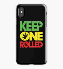 Keep One Rolled iPhone Case