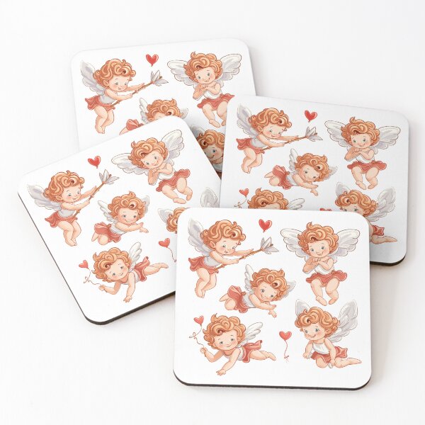 Item preview, Essential set of cartoon CUPID designed and sold by PrintsByVickson.