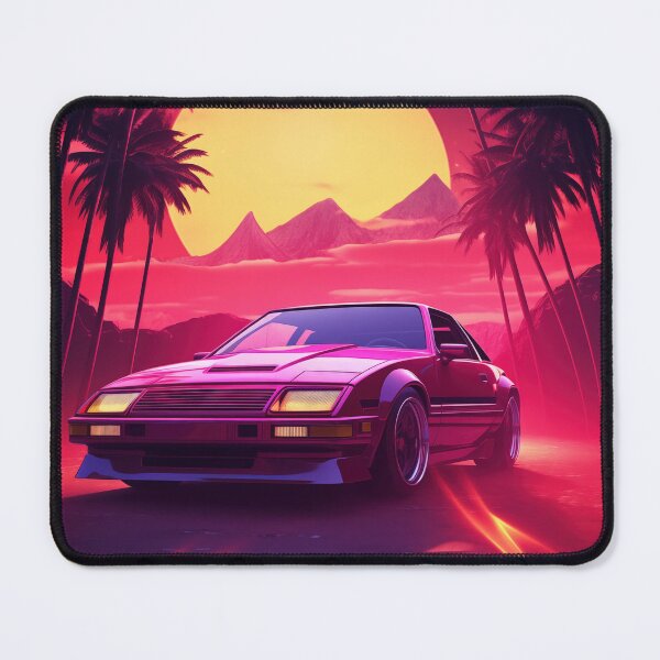 Item preview, Neon Velocity: Slick Synthwave Drive designed and sold by Mullet Monkey.