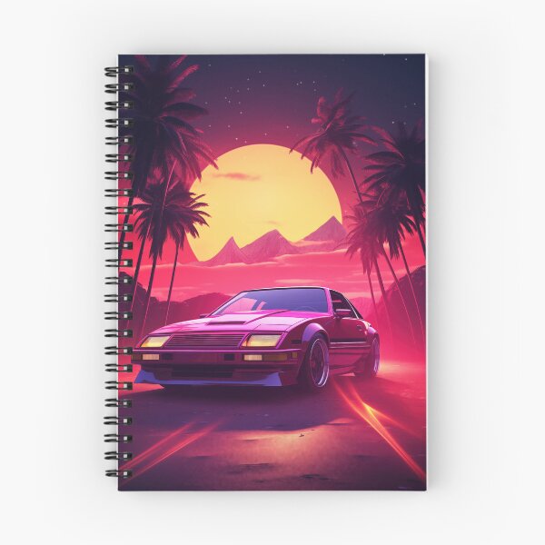 Item preview, Neon Velocity: Slick Synthwave Drive designed and sold by Mullet Monkey.