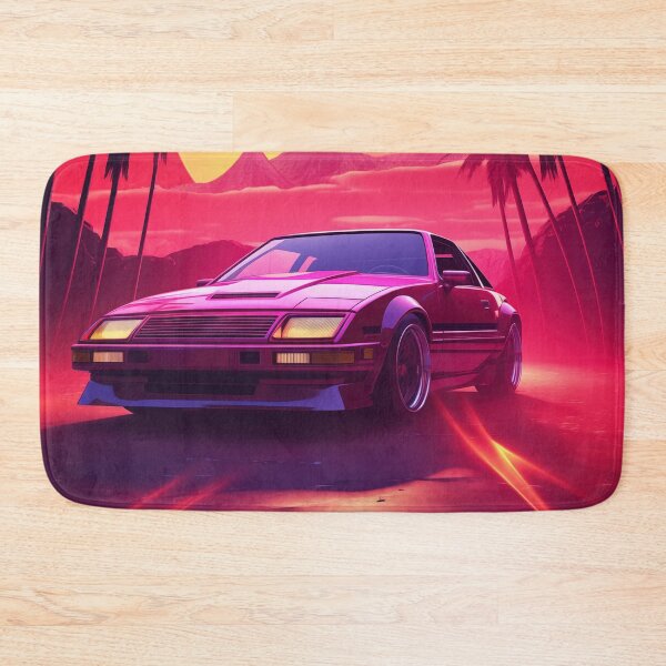 Item preview, Neon Velocity: Slick Synthwave Drive designed and sold by Mullet Monkey.