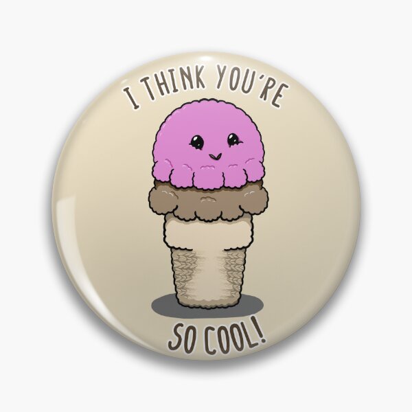 Item preview, I Think You Are So Cool! Ice Cream Knitted Doll Design by UB Draws designed and sold by UB Draws.