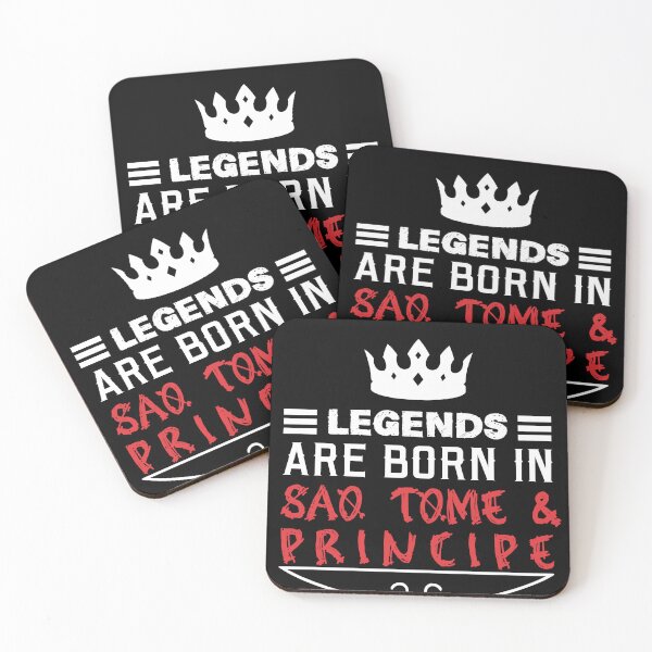 Item preview, Legends are born in Sao Tome and Principe designed and sold by BYNDART.