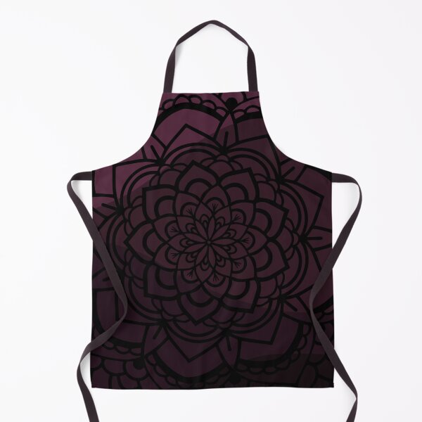 Item preview, Burgundy Gradient Mandala designed and sold by LemonFun.