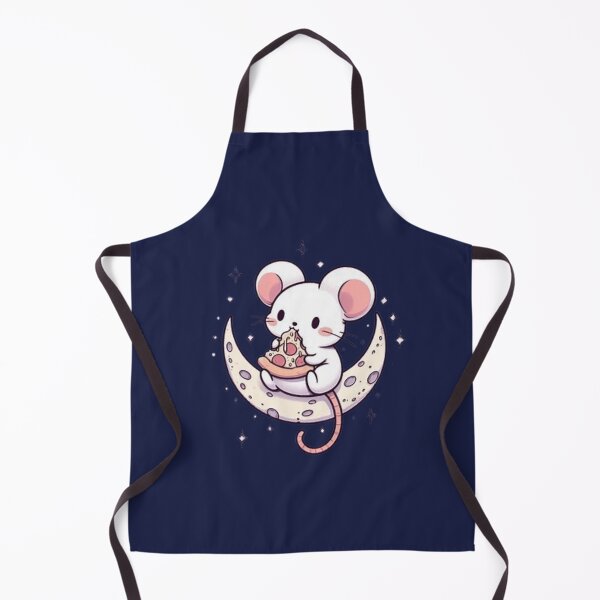 Artikelvorschau, Süße Maus isst Pizza auf dem Mond entworfen und verkauft von Culmika.