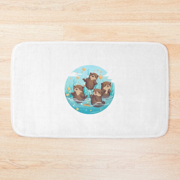 Item preview, Otter-ly Adorable: Dive into Cute Otter Merch on Redbubble! designed and sold by digizonebydas.