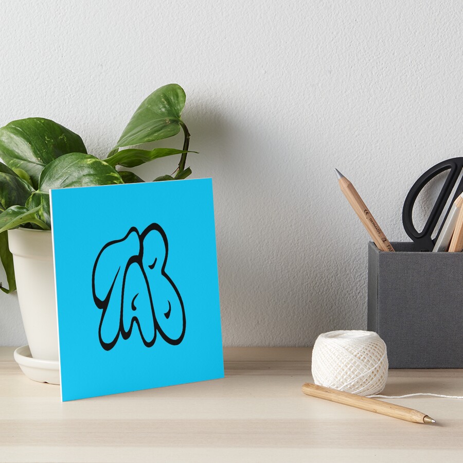 Item preview, Art Board Print designed and sold by RetroPW.