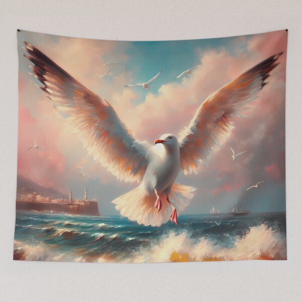 Item preview, Seagull Art #4 | Seagull Lovers designed and sold by ksgraphics222.