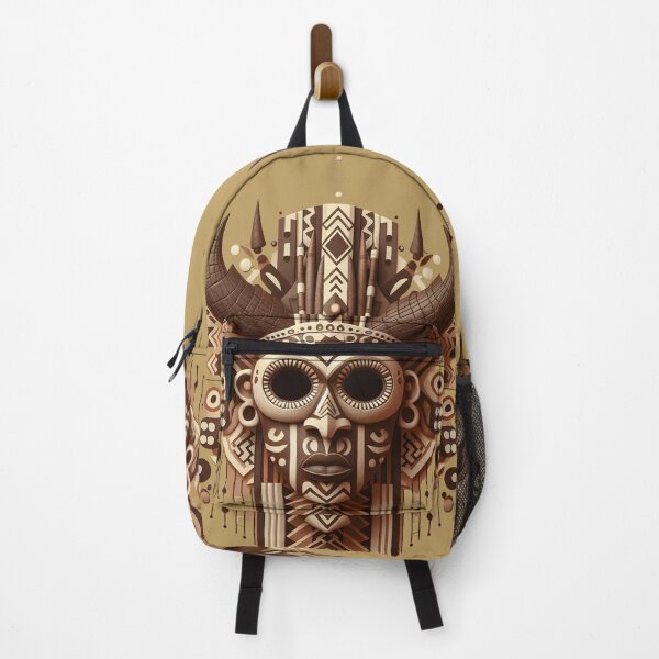 Item preview, African Mask 06 (inspired by Igbo Ikenga figures, Nigeria) designed and sold by MyEbonyYou.