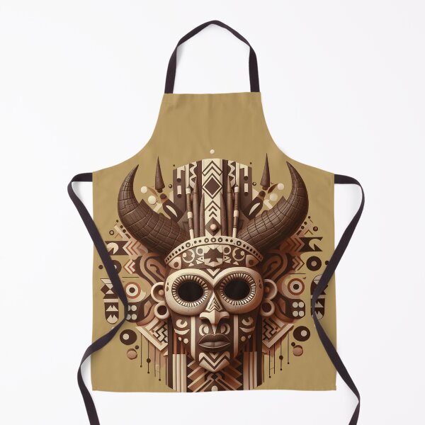 Artikelvorschau, Afrikanische Maske 06 (inspiriert von Igbo Ikenga-Figuren, Nigeria) entworfen und verkauft von MyEbonyYou.