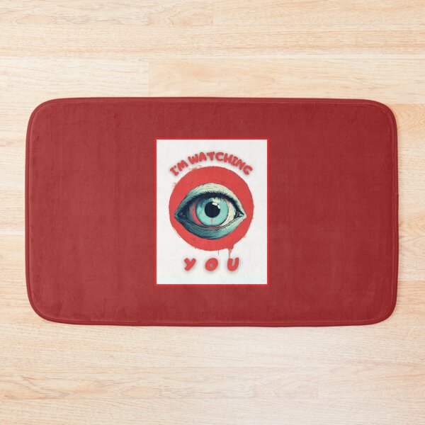 Item preview, i'm watching you, vintage eye graphics designed and sold by silent-violin.