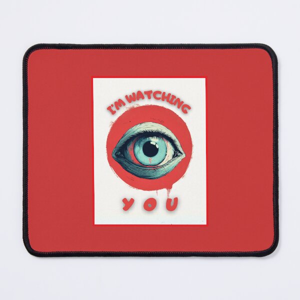 Item preview, i'm watching you, vintage eye graphics designed and sold by silent-violin.
