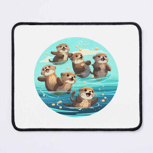 Item preview, Slippery & Sweet: Unleash Your Inner Otter with Redbubble Gear! designed and sold by digizonebydas.