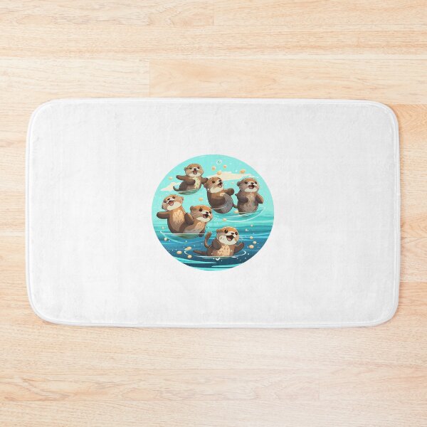 Item preview, Slippery & Sweet: Unleash Your Inner Otter with Redbubble Gear! designed and sold by digizonebydas.