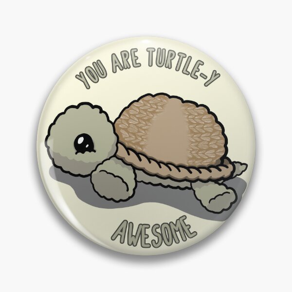 Item preview, You Are Turtle-y Awesome! Turtle Knitted Doll Design by UB Draws designed and sold by UB Draws.