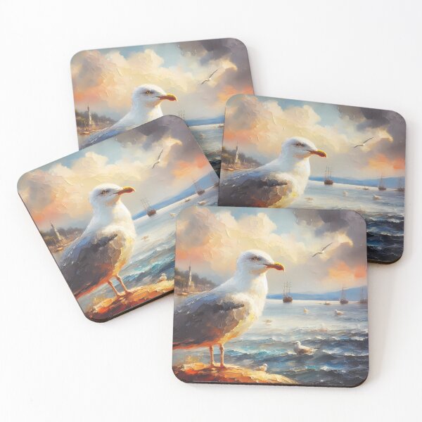 Item preview, Seagull Art #5 | Seagull Lovers designed and sold by ksgraphics222.