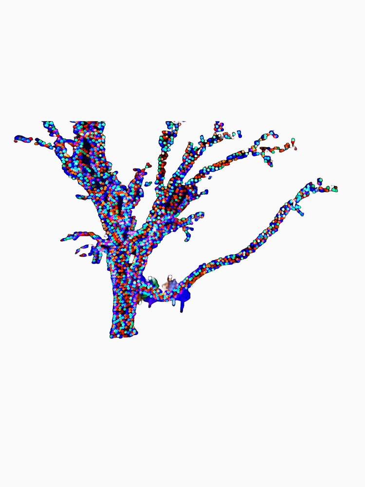 Thumbnail 7 of 7, Classic T-Shirt, Holiday Lights on a Tree designed and sold by amer2017.