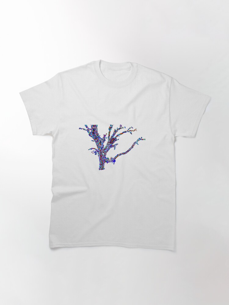 Thumbnail 3 of 7, Classic T-Shirt, Holiday Lights on a Tree designed and sold by amer2017.