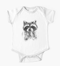 Surprised raccoon One Piece - Short Sleeve