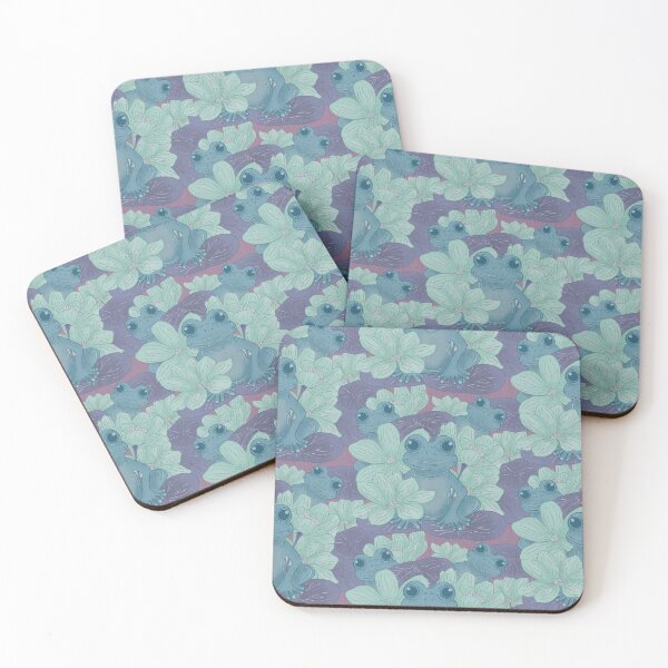 Item preview,  Smiling Frog Blue Tones designed and sold by Claudia S. Design.