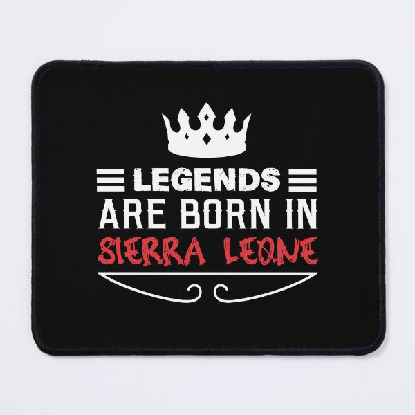 Item preview, Legends are born in Sierra Leone designed and sold by BYNDART.