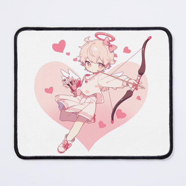 Item preview, Anime cupid shooting arrow cartoon designed and sold by PrintsByVickson.