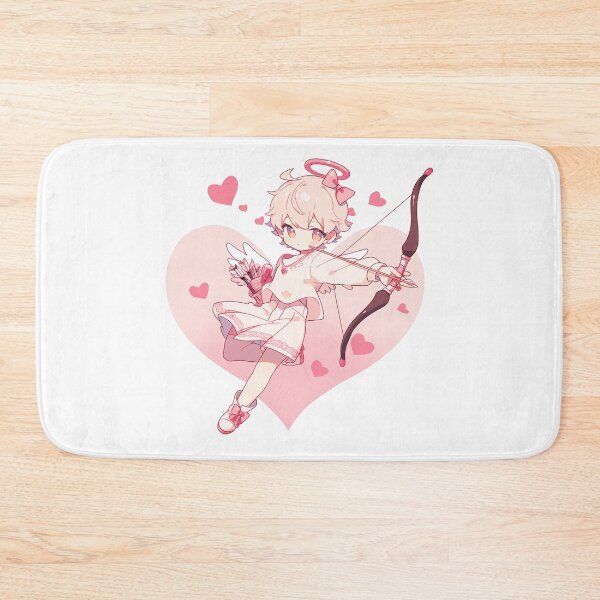 Item preview, Anime cupid shooting arrow cartoon designed and sold by PrintsByVickson.