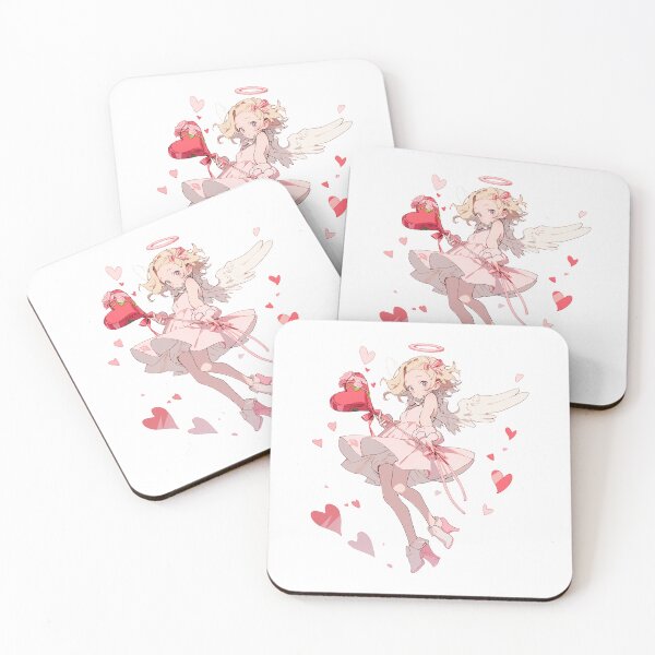 Item preview, Anime style cupid cartoon with wings designed and sold by PrintsByVickson.