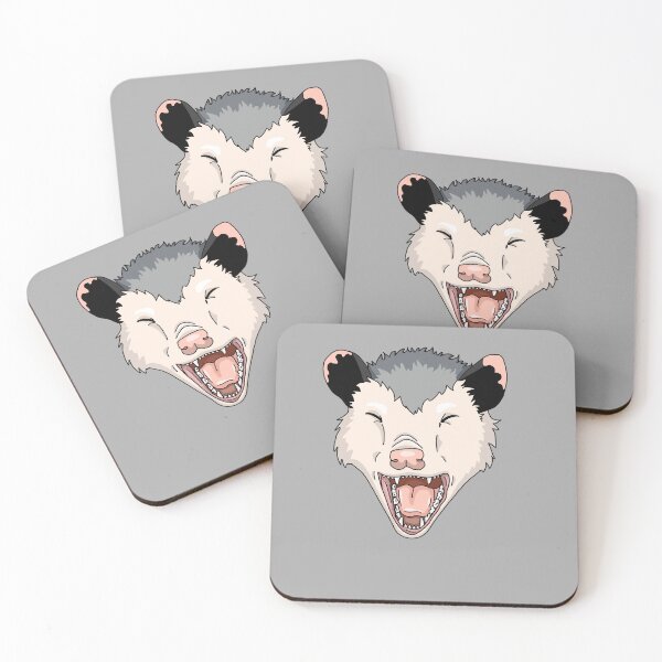 Item preview, Screaming opossum face  designed and sold by christmas-lady.