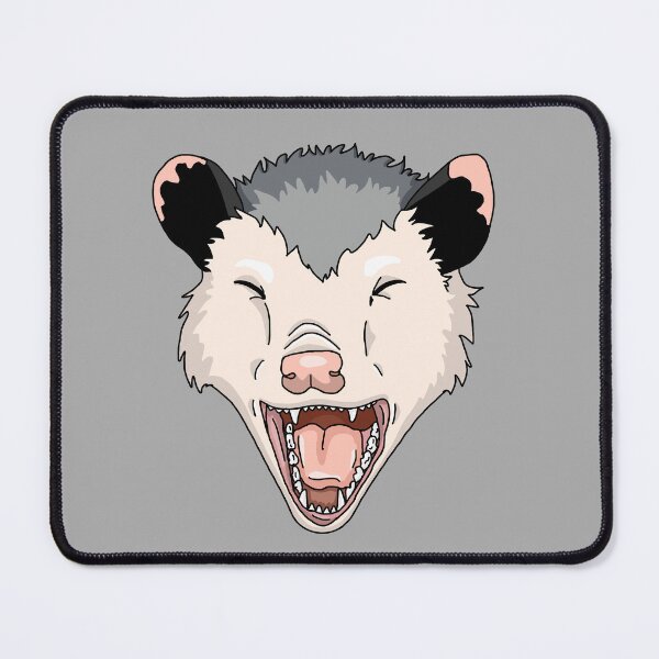 Item preview, Screaming opossum face designed and sold by christmas-lady.