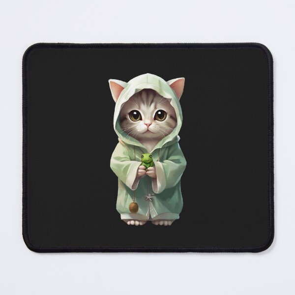 Item preview, kitten wearing a nightgown - toy frog designed and sold by Morbaklava.