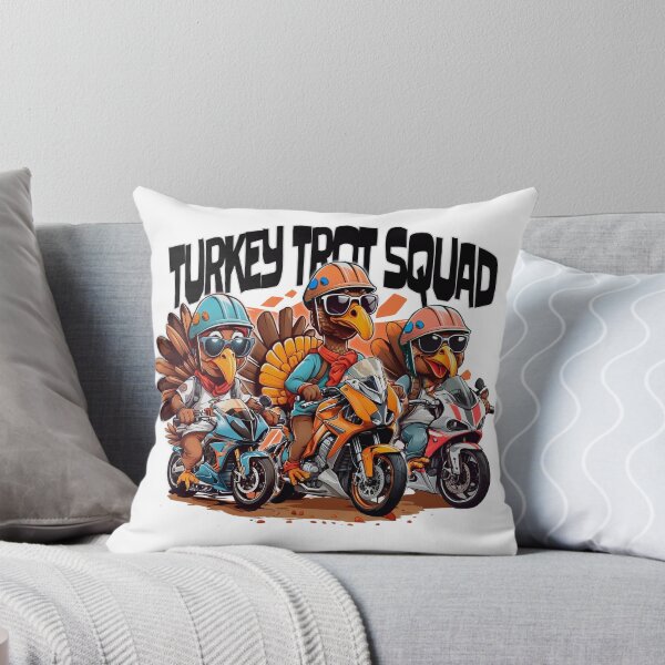 Item preview, turkey Trot Squad Motorbike  designed and sold by DrawHandArt.