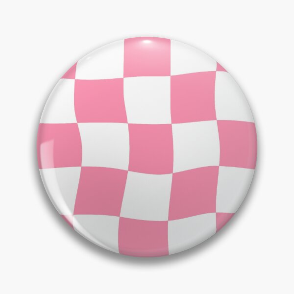 Item preview, Distorted Checkerboard Pink & White designed and sold by soundlesswaves.
