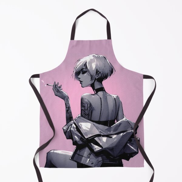 Artikelvorschau, Cyberpunk Neo Noir Pink Girl entworfen und verkauft von RESToRAPTOR.