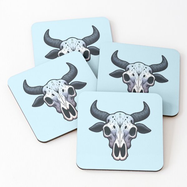 Item preview, Cow skull designed and sold by Anna Halasek.