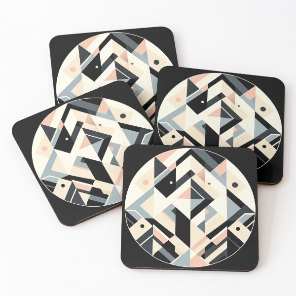 Item preview, Modern Abstract Geometric Pattern designed and sold by johnnycreidy.