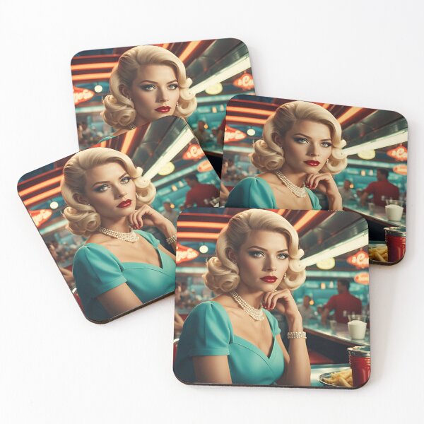 Item preview, Mujer rubia de los años 60. designed and sold by Andremus.