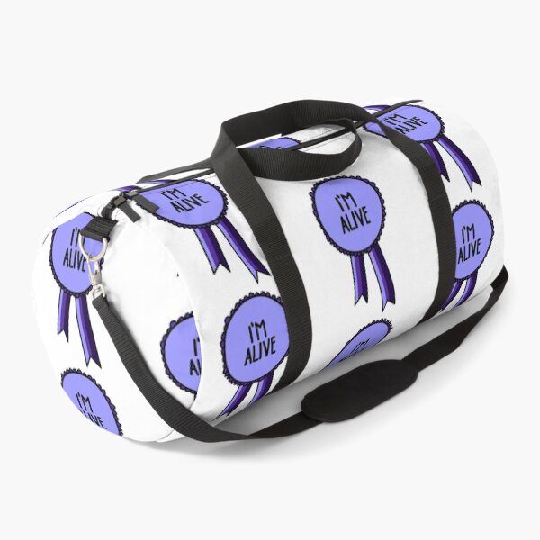Item preview, I'm Alive Ribbon Purple designed and sold by CJ Vanderbeek.