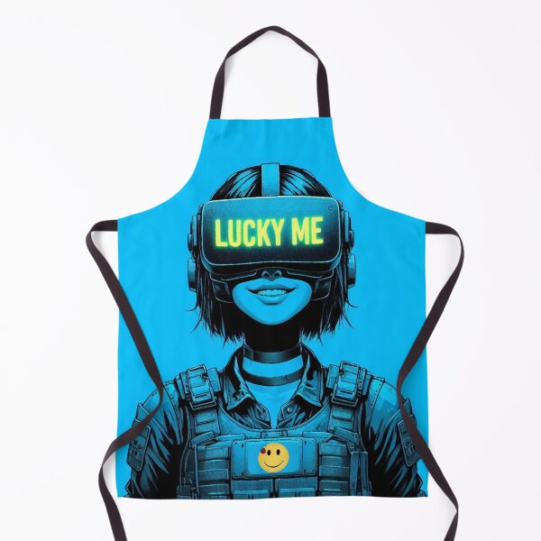 Artikelvorschau, Cyberpunk-Neo-Noir-Mädchen „LUCKY ME“. entworfen und verkauft von RESToRAPTOR.