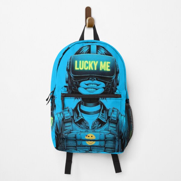 Artikelvorschau, Cyberpunk-Neo-Noir-Mädchen „LUCKY ME“. entworfen und verkauft von RESToRAPTOR.