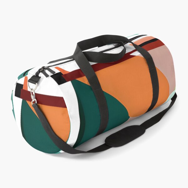 Item preview, Colorful Retro Vintage Geometric Random Abstract Shapes Pattern designed and sold by Itaya Art.