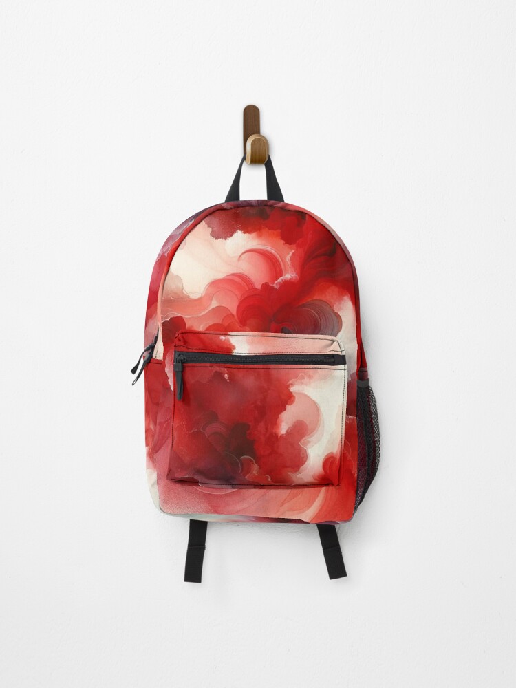 Thumbnail 1 of 3, Backpack, Abstract Red designed and sold by CardsStudio.