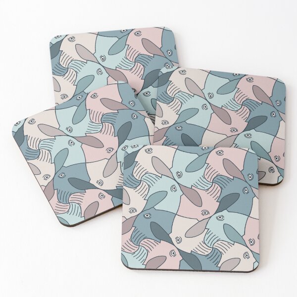 Item preview, Tessellated fish designed and sold by Rachelisabeth1.